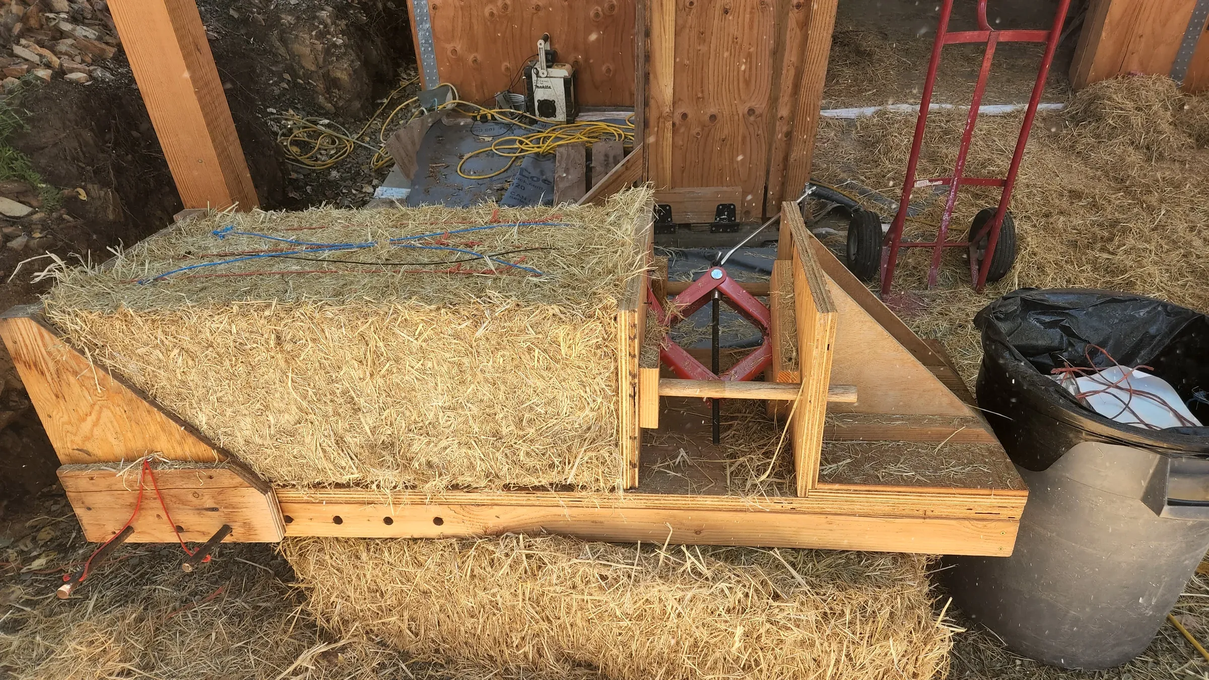 Bale crusher